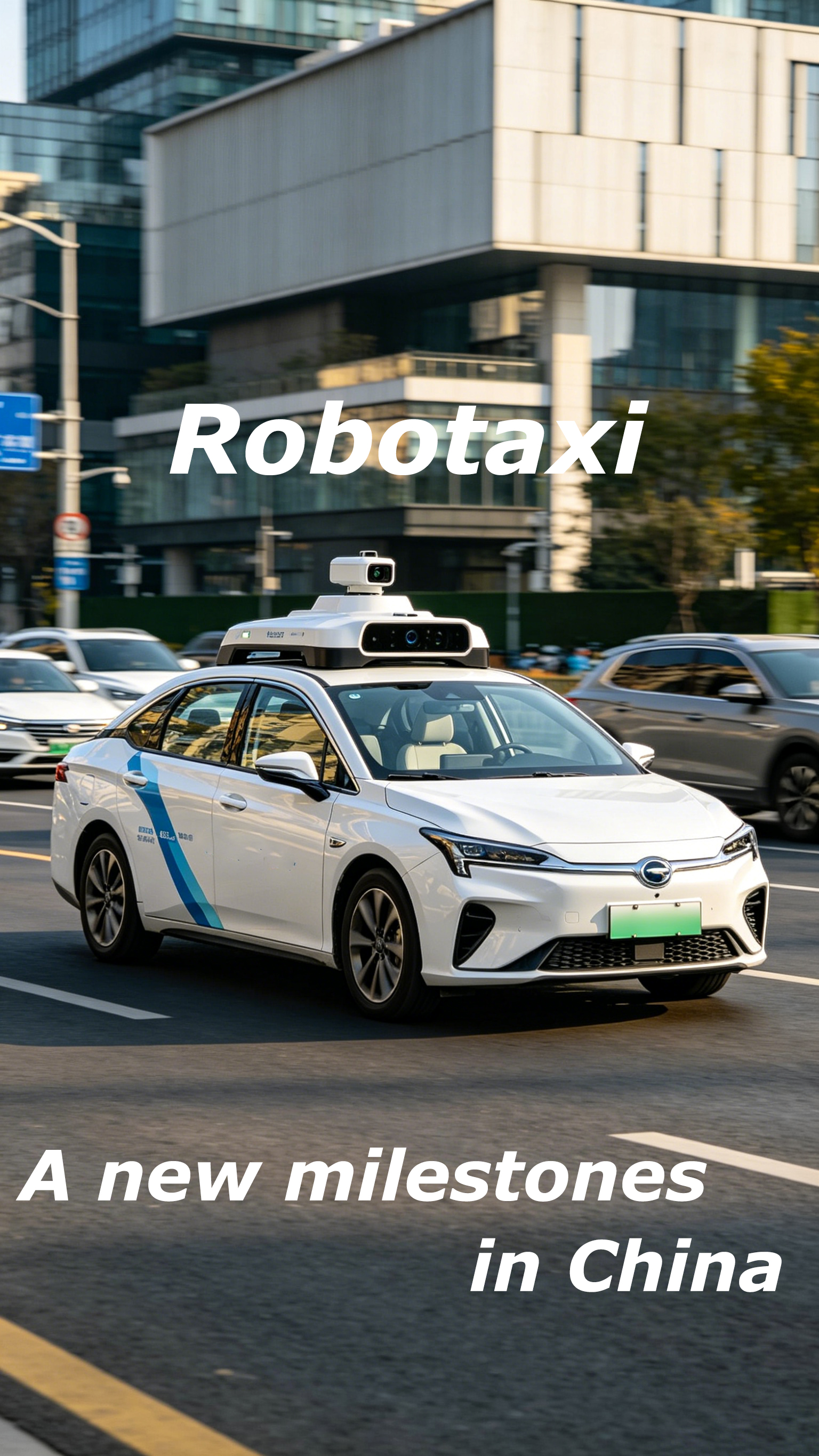 Robotaxis: Kinas självkörande taxibilar lyfter i Shenzhen