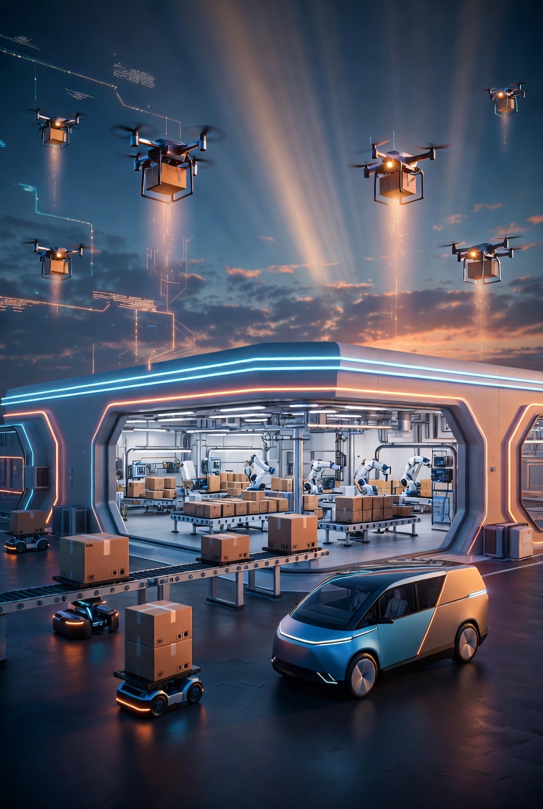 Hur autonom leverans förändrar förpackningsfabriker