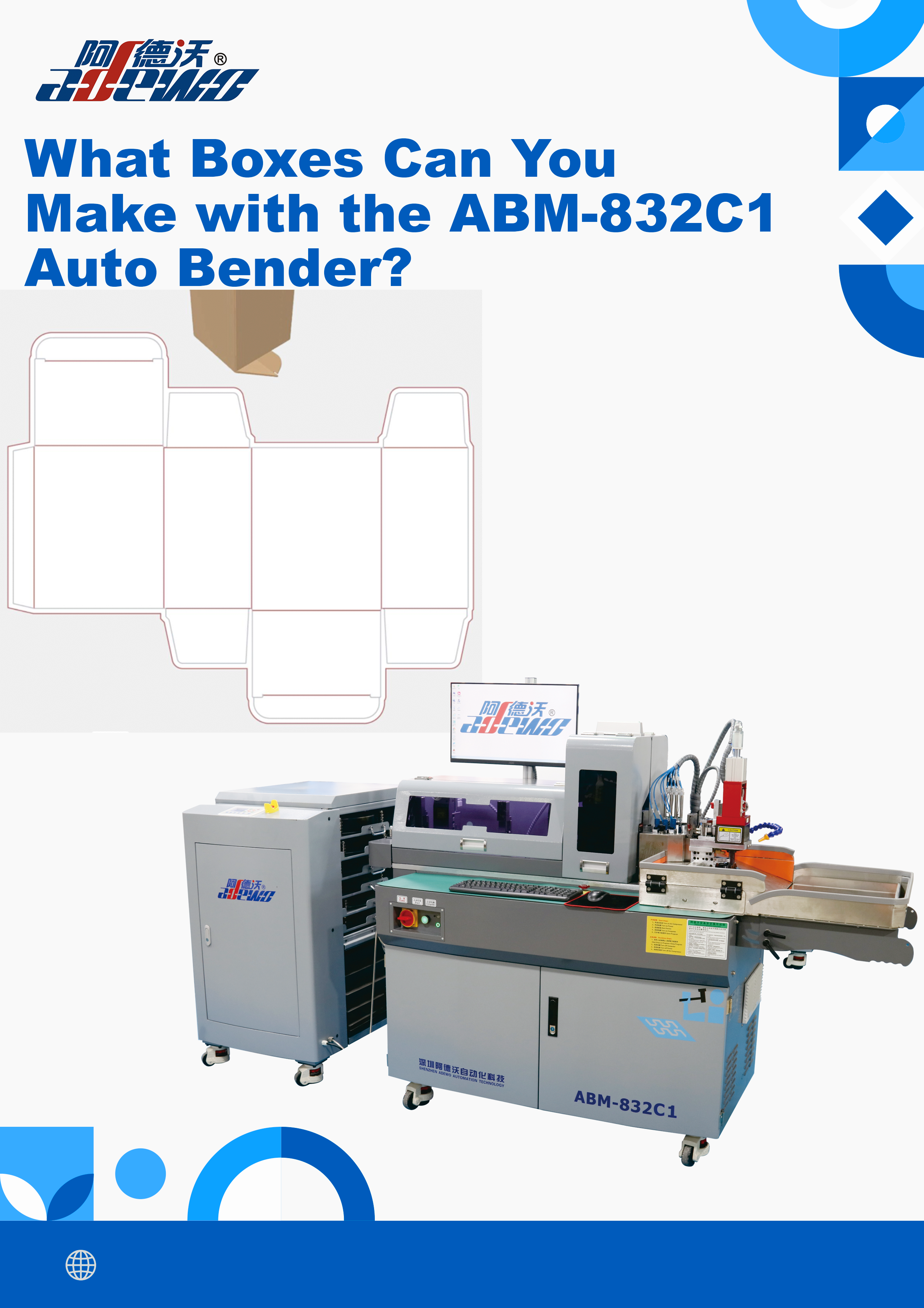 Vilka lådor kan du göra med ABM-832C1 Auto Bender?