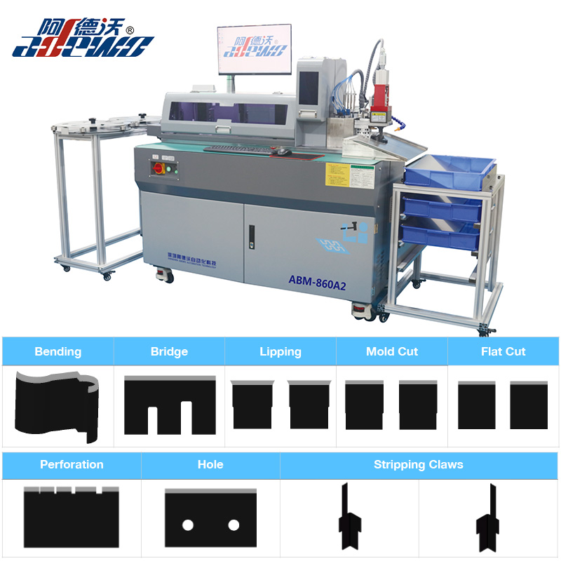 High Rule Auto Bender med perforering