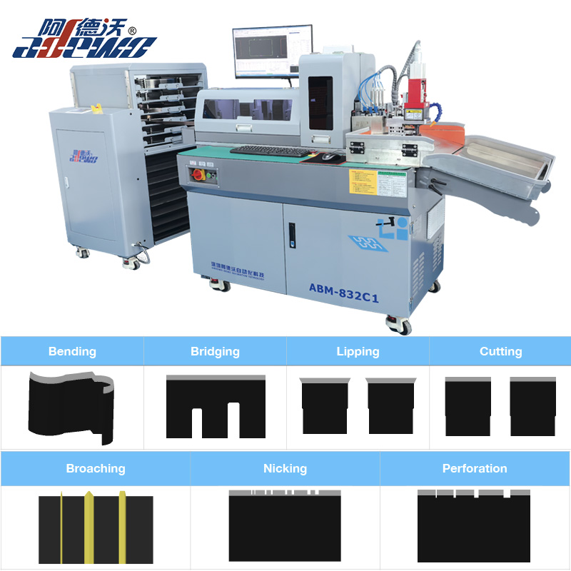 Multifunktioner Auto Bender Machine (Broach, Nick)