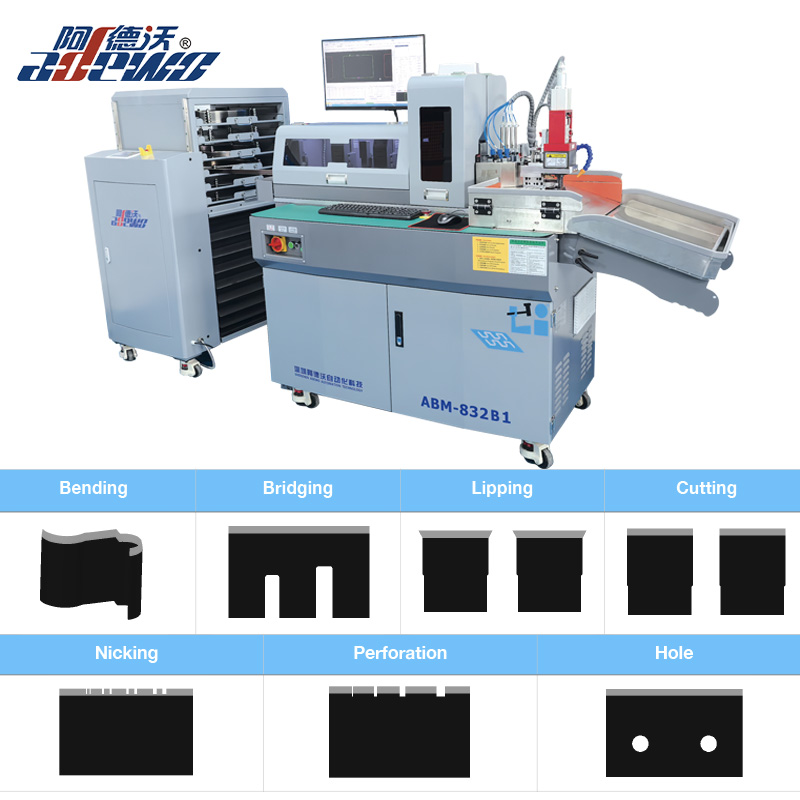 Klistermärkeetikettregel Auto Bender Machine