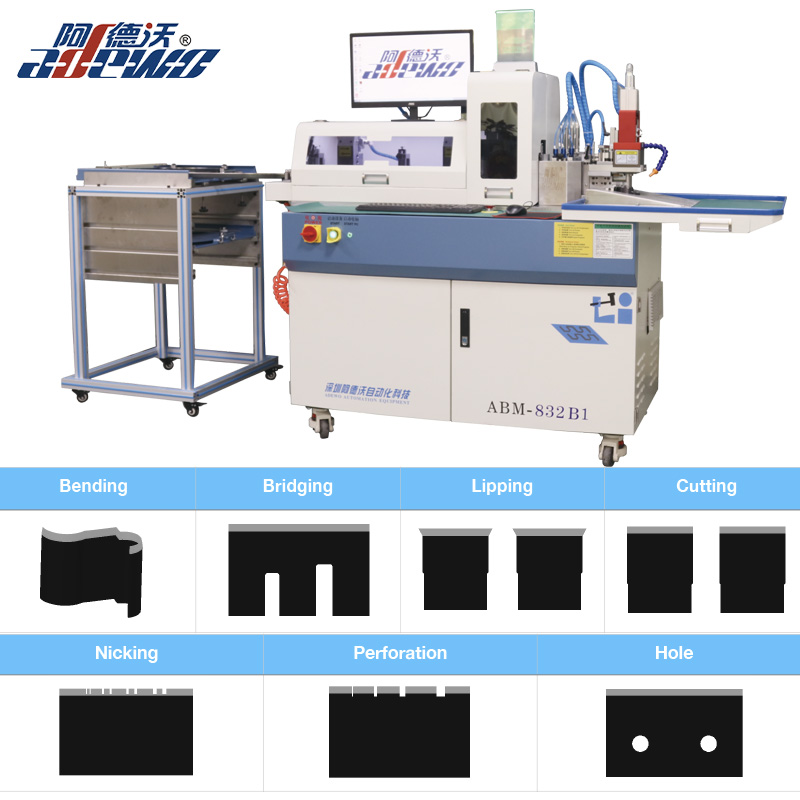 Klistermärke Etikett Regel Auto Bender Machine