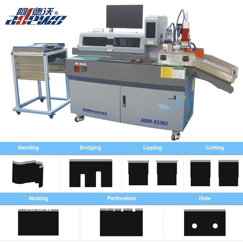 Thermoforming Die Making Steel Rule Auto Bender Machine